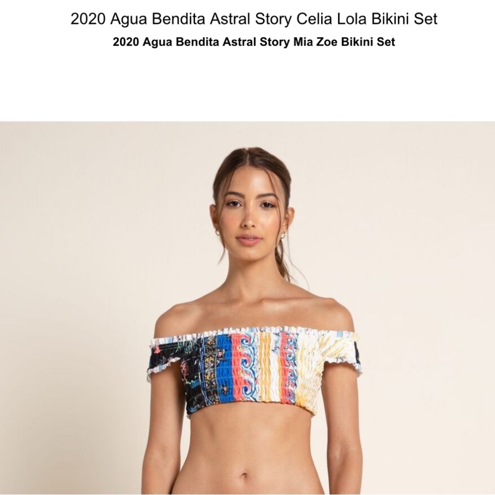 EUC Agua Bendita Swim SET Sz M